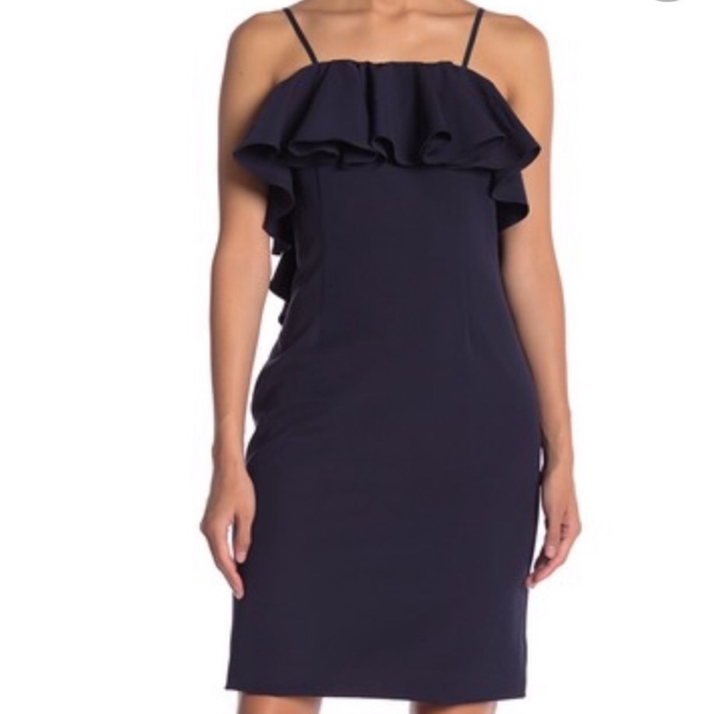 Gracia Navy blue Spaghetti Strap Dress S